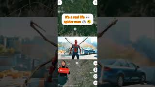 it's a real life 🧬 spider man 🕸️😯 on google earth map 🌎 zooming short video 🤯#shorts #shortsfeed