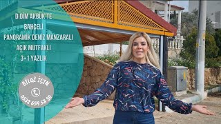 L011 - HERYERDEN MASMAVİ DENİZİ İZLEYİN!!!  | GENİŞ BAHÇELİ KAÇMAZ YAZLIK  🌺