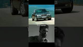 the car the owner meme (mercedes edition)