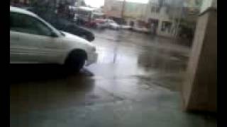 lloviendo entre la juarez y gastelum en ensenada, b c