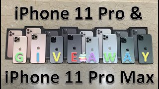 Unboxing Every Color iPhone 11 Pro & 11 Pro Max + Review & Giveaway [OPEN]