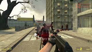 GMOD Killing Manhunt Undeads with AK-103