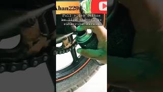 Apache rtr Chain Cleaning #viral #shorts 🏍️🏍️💯