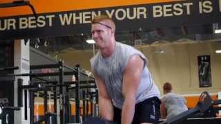 Andy Siegman - Prograde Upper Body workout - July 3rd, 2015