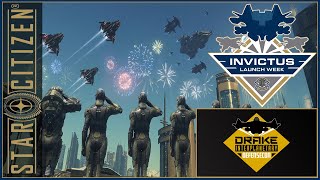 Star Citizen 2951 Invictus Fleet Week Drake Defensecon. Star Citizen Live Gameplay Stream.