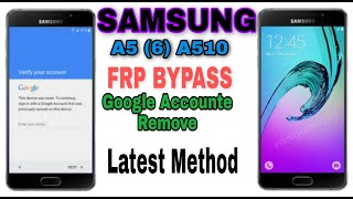 How to Samsung A5 (6) Frp bypass without Pc google account bypass