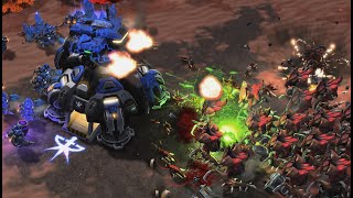 Bill (Z)! vs MECHING FLINGPOO (T) on Crimson Court - StarCraft 2 - 2024