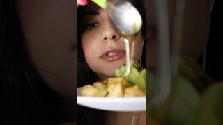 ASMR COMENDO SALADA DE FRUTA #shortsasmr