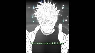 Gojo thinking he is the strongest | Jujutsu Kaisen Edit | #shorts #anime #jujutsukaisen