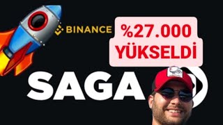 🔥SAGA COİN NASIL UÇTU ? BİNANCE SAGACOİN #saga #sagacoin