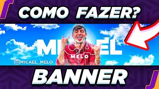 COMO FAZER BANNER ESTILO 2021