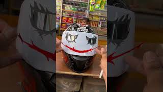 Helmet modify🥵🔥 #shorts #ytshorts #steelbird #modified #helmet