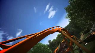 Holiday World's Thunderbird right seat POV