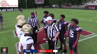 Southern Nash vs Fike Varsity Football Sept 1, 2022