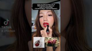 POWDERIZED BUGS ON YOUR RED LIPSTICK?😱💋 #fact #facts #redlipstick #viral #trending #shortvideo #fypシ