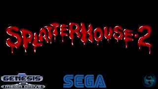 Splatterhouse 2 (Full Playthrough) Sega Genesis/Megadrive