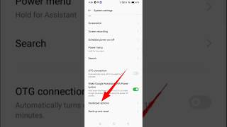 Developer Option On कैसे करें 🔥 #shorts #settings