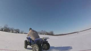 Drone Sledding and ATV