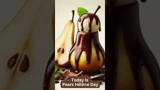 Pears Hélène Day, Mar 15 #food #cake #foodie