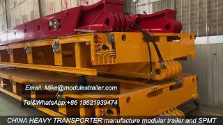 goldhofer thpsl, modular trailer, thpsl multiaxle, remolque modular, multieje,modulestrailer.com