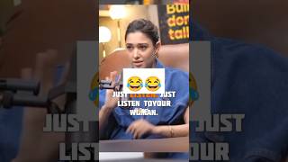 Relationship Advice|Tamanna Bhatia|#shorts #tamannaahbhatia #podcast