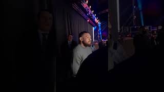 connor McGregor shows his support for katie taylor at bellator dublin (1)