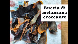 Buccia di melanzana croccantissima | Provare per crederci #nowaste