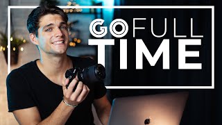 Wanna go FULL TIME as a Content Creator? Then watch this