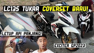 LC135 Tukar Coverset Exciter RC 2024 Magicboy! Cdi Taikom Map Letop💥 Mata Gaban & Zhipat Dynopro!