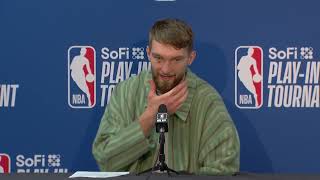 Domantas Sabonis player of Kings postgame interview 04 19 2024