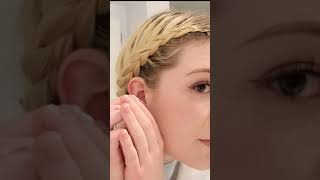 Piercing my own ears at home! #earrings #piercing #athome    Watch the full video down below 👇