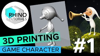 3D PRINTING with PRUSA #1 - Samorost game character TOY