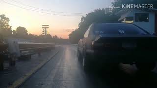 Testing the new setup shadyside dragway ls nitrous foxbody