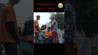 Toninho Tornado - Panguando aí com o Celular na Praça - créditos: toninhotornado #shorts