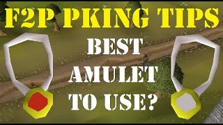 Amulet of Strength vs Amulet of Power - OSRS F2P Pking Tips