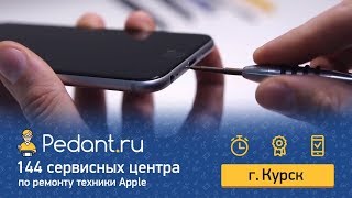 Ремонт iPhone в Курске. Сервисный центр Pedant