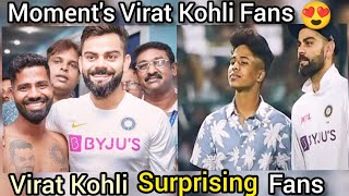 Viral Kohli Surprising Fans | Heart touching Moment 😍 | King Kohli 😊