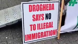 ⛔IRELAND PROTESTS.ILLEGAL MIGRANTS⛔STOP THE INVASION OF EUROPE⛔