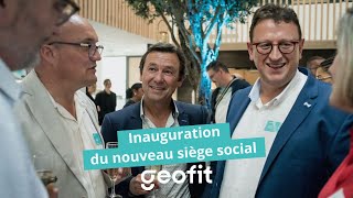 Inauguration du nouveau siège de GEOFIT