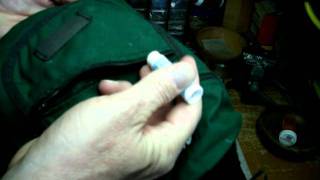 Gear Repair - Lubricating a zipper