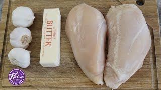 MAKE THESE CREAMY GARLIC BUTTER CHICKEN BREASTS  AND EVERYBODY WILL LOVE THEM! - It’s Rhode’s