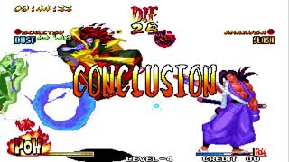 Samurai Shodown IV Amakusa's Revenge - Sogetsu Kazama - (ARCADE) - FINAL