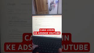 Cara login Adsense Youtube