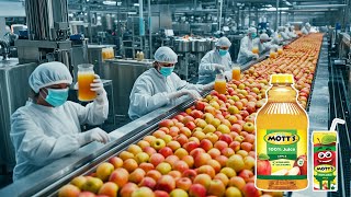 How Apple Juice Is Made In Factory 🍎🍏