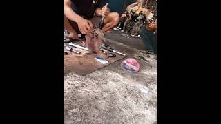 Cara ganti oli sock depan motor Vario 150