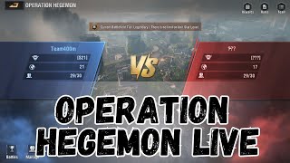 Warpath 9.1 - Operation Hegemon 21 vs 17