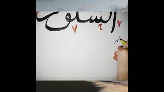 Calligraphy of Allah,s name /  Art Art Main