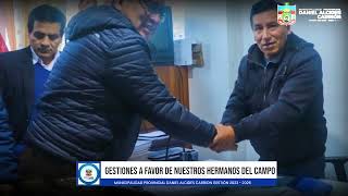 MPDAC - GESTIONES A FAVOR DE NUESTROS HERMANOS DEL CAMPO