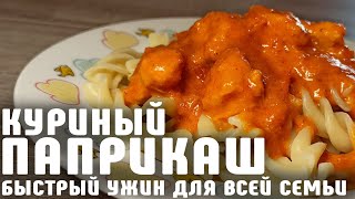 Всегда Удачный Ужин! Вкуснейший ПАПРИКАШ. Готовить просто!