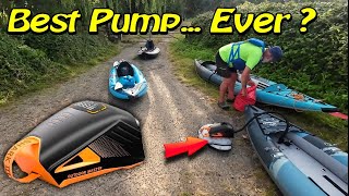 Outdoor Master Shark 3 - Inflatable Kayak SUP Pump - Test Review